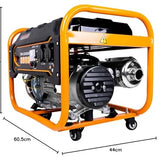 Strahlemann 3300 Watt Benzin-Stromerzeuger Stromaggregat Notstrom Generator 230V mit 7 PS 4-Takt Motor