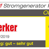 KnappWulf Benzin Stromerzeuger KW3400 1-phase 230V 3000W 1 Phasen Generator