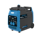 Güde Inverter Stromerzeuger ISG 3200-2 (4-Takt Motor, Benzin, 4,5/6,1 (kW/PS), 2x 230 V, 1x 12 V, 2x USB, max. 3500 W, Laufzeit bis 7,5 h, Tank 7,8 l, ECO-Funktion, Re-Start-Knopf, Fahrwerk, TÜV/GS)
