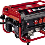 Einhell Stromerzeuger (Benzin) TC-PG 35/E5 (3100 W Maximalleistung, 2600 W max. Dauerleistung, 15 L Tank, 4-Takt-Motor, AVR-Funktion, 2x 230 V, Ölmangelsicherung, Überlastschutz)