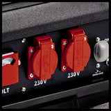 Einhell Stromerzeuger (Benzin) TC-PG 35/E5 (3100 W Maximalleistung, 2600 W max. Dauerleistung, 15 L Tank, 4-Takt-Motor, AVR-Funktion, 2x 230 V, Ölmangelsicherung, Überlastschutz)