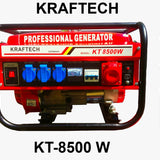 Kraftech / Benzin / Petrol / Stromerzeuger / Generator / PK-6500W / Stromgenerator / Aggregat / Notstromaggregat /Stromaggregat / NOT Strom / Neu