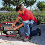 Einhell Stromerzeuger (Benzin) TC-PG 35/E5 (3100 W Maximalleistung, 2600 W max. Dauerleistung, 15 L Tank, 4-Takt-Motor, AVR-Funktion, 2x 230 V, Ölmangelsicherung, Überlastschutz)